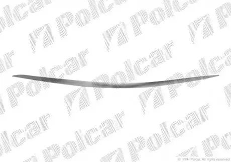 Молдинг бампера Polcar 501707-5