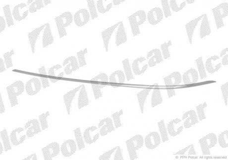 Молдинг бампера Polcar 501807-5