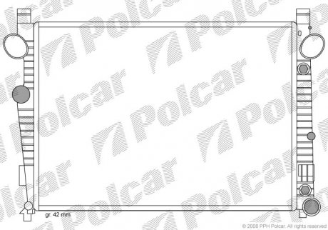 Радиаторы охлаждения Polcar 5025082X