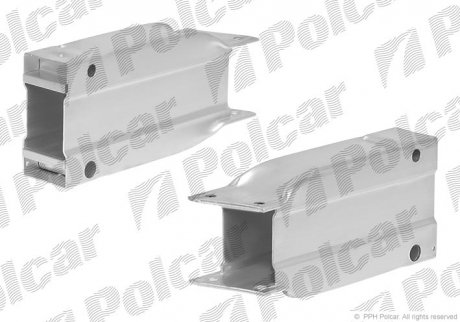 Кронштейн усилителя переднего бампера Polcar 50700731
