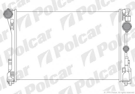 Радиаторы охлаждения Polcar 507008-1