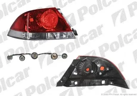 Фонарь задний Polcar 523388-E