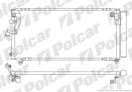 Радиаторы кондиционера Polcar 5245K8C1