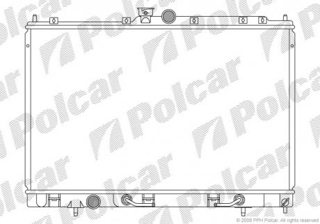 Радиаторы охлаждения Polcar 526508-1 (фото 1)