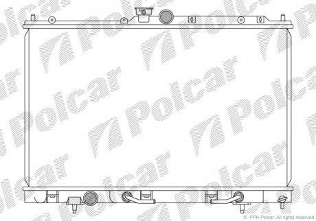 Радиаторы охлаждения Polcar 526508-4
