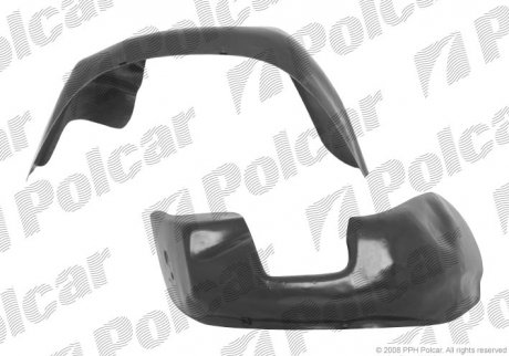 Подкрылок Polcar 5505FL-1 (фото 1)
