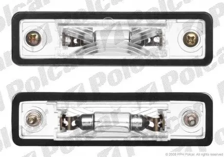 Фара номерного знака Polcar 5507957S