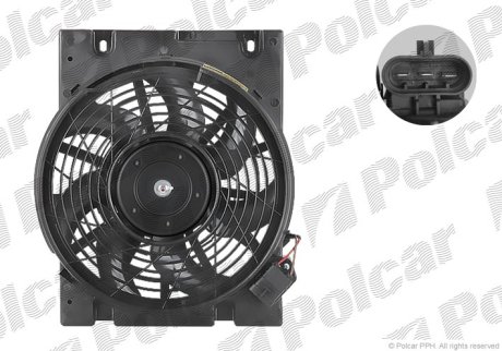 Вентиляторы радиаторов Polcar 550823W2