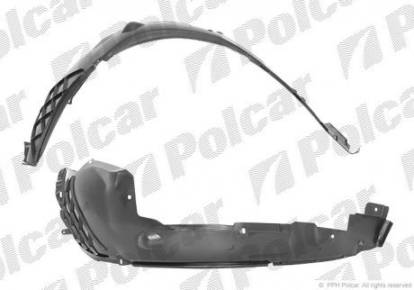 Подкрылок Polcar 5508FP1X (фото 1)