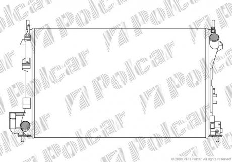 Радиаторы охлаждения Polcar 551808A2 (фото 1)