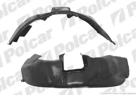 Подкрылок Polcar 5555FL-1