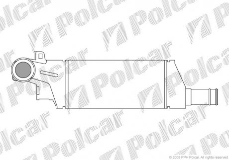 Радиаторы воздуха (Интеркулеры) Polcar 5557J8-1