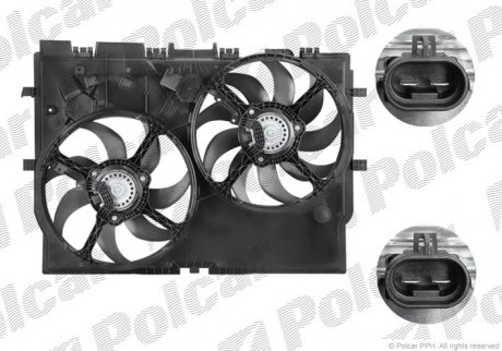 Вентиляторы радиаторов Polcar 577023W2X (фото 1)
