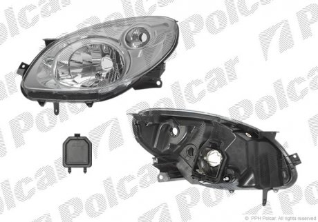 Фара основная Polcar 6001092E