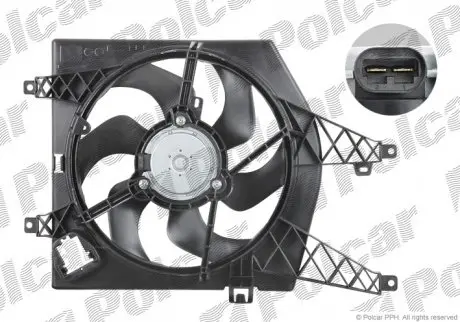 Вентиляторы радиаторов Polcar 600123W1
