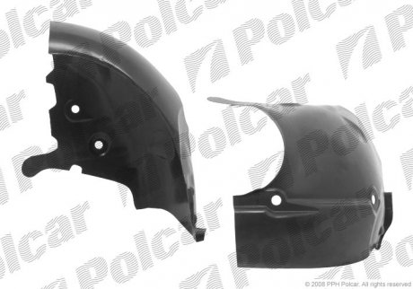 Подкрылок Polcar 6007FP-4 (фото 1)