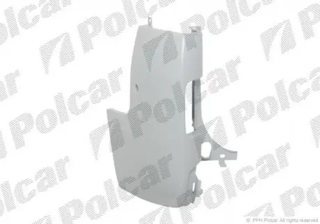 Угол бампера Polcar 6026981J