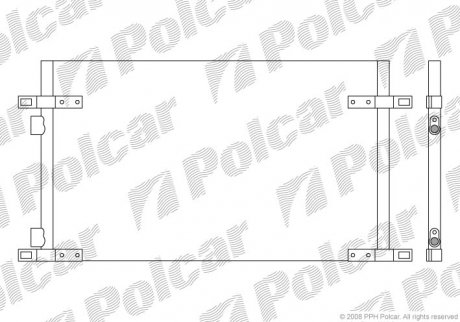 Радиаторы кондиционера Polcar 6032K8C2S