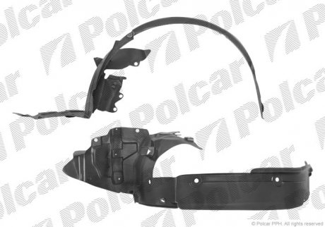 Подкрылок Polcar 6039FP-1 (фото 1)