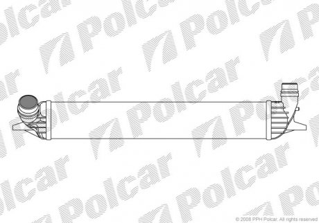 Радиаторы воздуха (Интеркулеры) Polcar 6039J8-1 (фото 1)