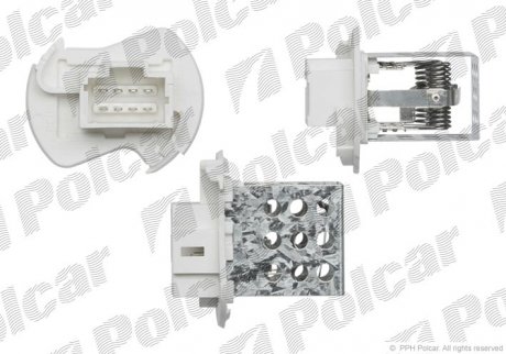 Резистор кондиционера Polcar 6041KST1X (фото 1)