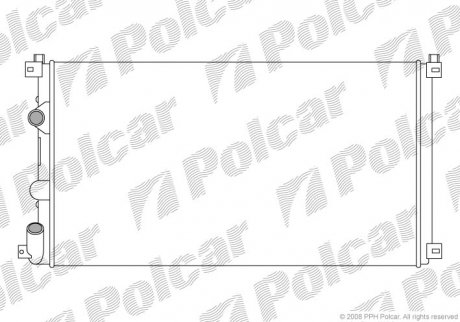 Радиаторы охлаждения Polcar 604208A3