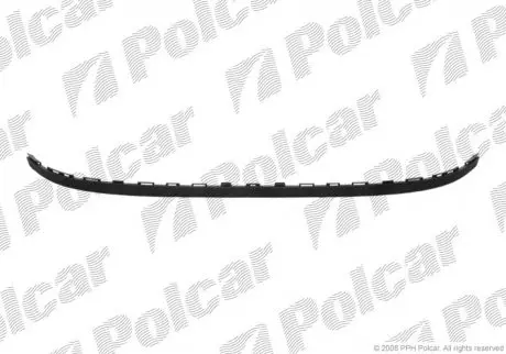 Спойлер бампера переднего Polcar 605525-J