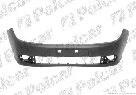 Бампер передний Polcar 605907-2 (фото 1)