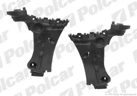 Кронштейн бампера Polcar 606296-5