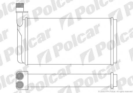 Радиаторы обогрева Polcar 6521N8-2