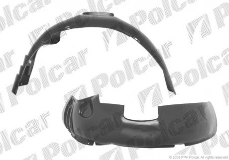 Подкрылок Polcar 6713FL-2