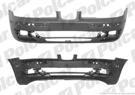 Бампер передний Polcar 672207-J