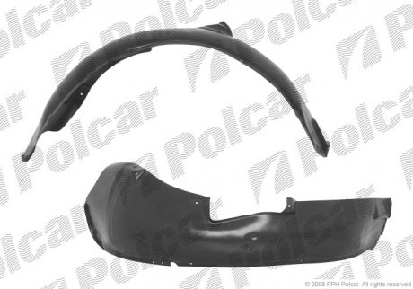 Подкрылок Polcar 6722FL-1 (фото 1)