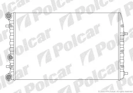 Радиатор охлаждения Polcar 691308-3