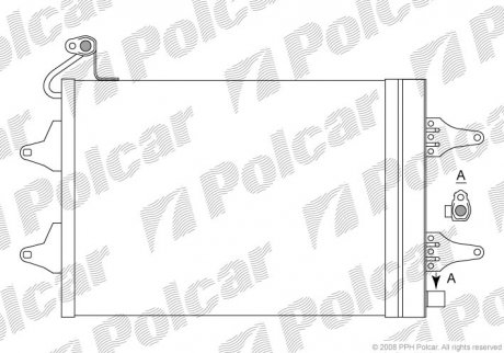 Радиаторы кондиционера Polcar 6913K8C1S
