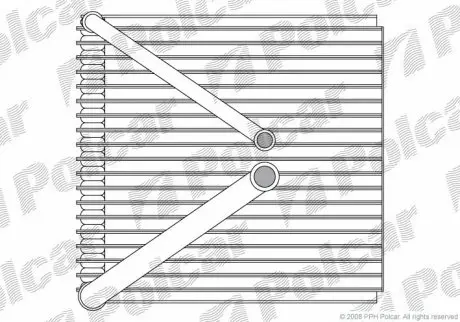 Випарник кондиціонера Polcar 6913P8-1