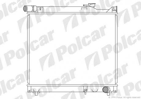 Радиаторы охлаждения Polcar 742408-8