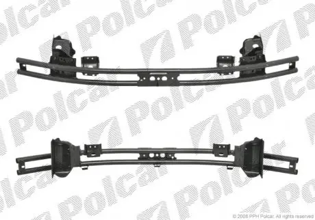 Усилитель бампера Polcar 742607-3