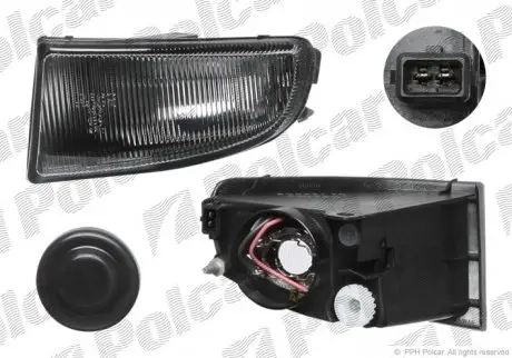 Фара противотуманная передняя Polcar 812329-E