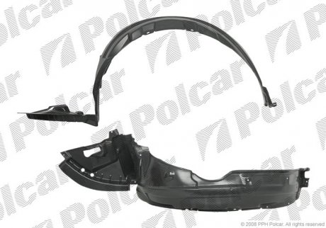 Подкрылок Polcar 8126FL-1 (фото 1)