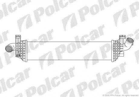 Радиаторы воздуха (Интеркулеры) Polcar 9042J8-1 (фото 1)