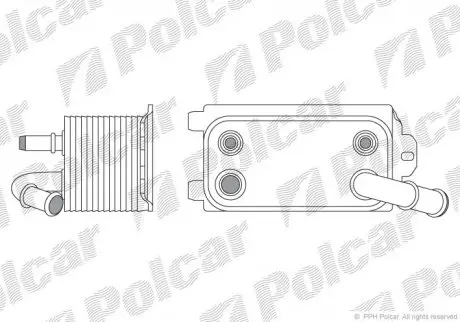 Масляный радиатор Polcar 9071L81X