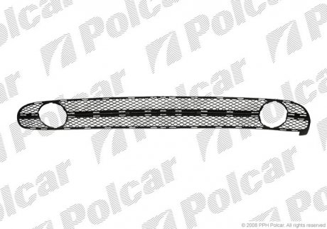 Решетка в бампере Polcar 950127-1