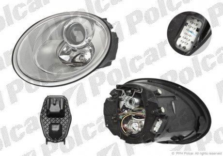 Фара основная Polcar 950210-E