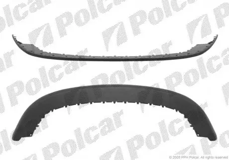 Спойлер бампера переднего Polcar 951325-J