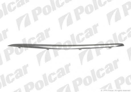 Накладка решетки бампера Polcar 951427-7