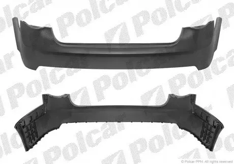 Бампер заднiй Polcar 951496-1