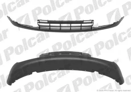 Решетка в бампер Polcar 952627