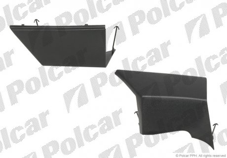 Заглушка крюка буксировки Polcar 953896-9