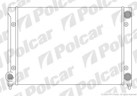 Радиаторы охлаждения Polcar 954608A1
